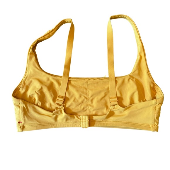 Everlane ReNew Square Neck Bikini Set | Mustard Yellow | Size Small - Picture 10 of 14